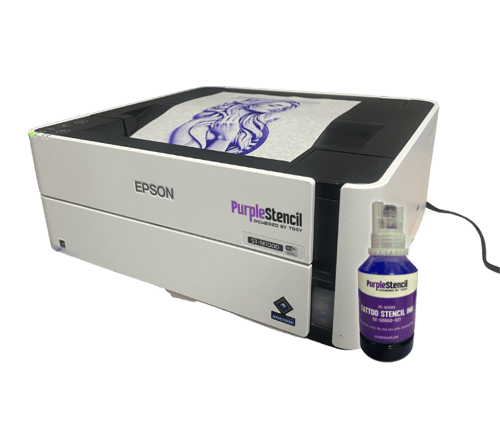 PS-M1000 Printer and Ink Bottle