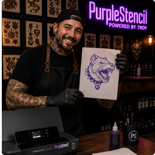 Purple Stencil Affiliate